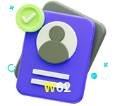 Tornar-se um membro do W62 é muito simples