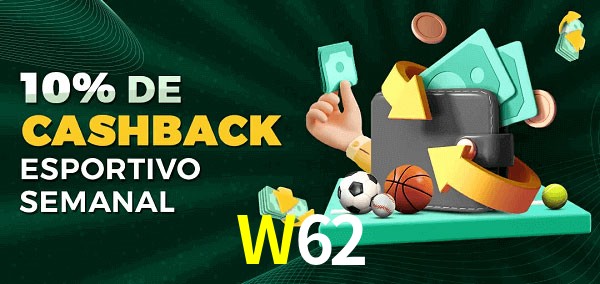 10% de bônus de cashback na W62